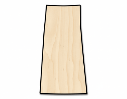 Unfinished Wood Saskatchewan Shape - Canadian Province Craft - up to 46" DIY - NameSigns.com