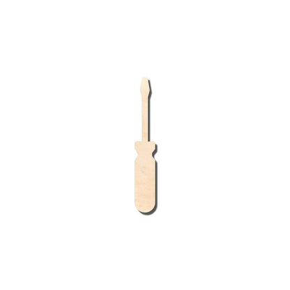 Unfinished Wood Screwdriver Shape - Tool - Craft - up to 46" DIY - NameSigns.com