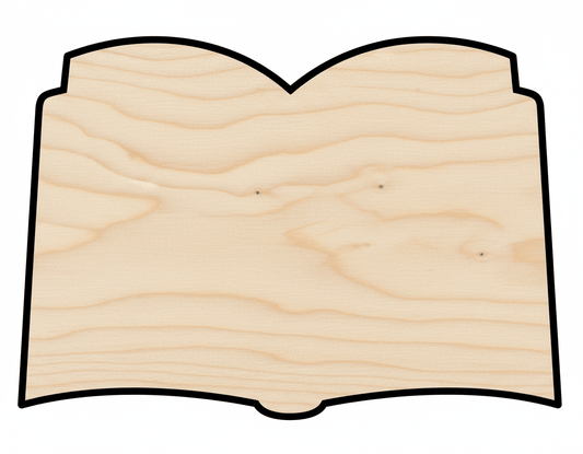 Unfinished Wood Silhouette – Baltic Birch Plywood Craft Shapes - NameSigns.com