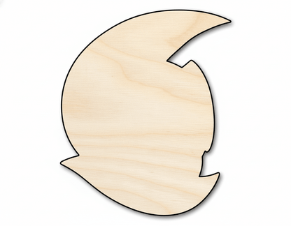Unfinished Wood Spartan Mascot Shape | DIY Craft Cutout | up to 46" DIY - NameSigns.com