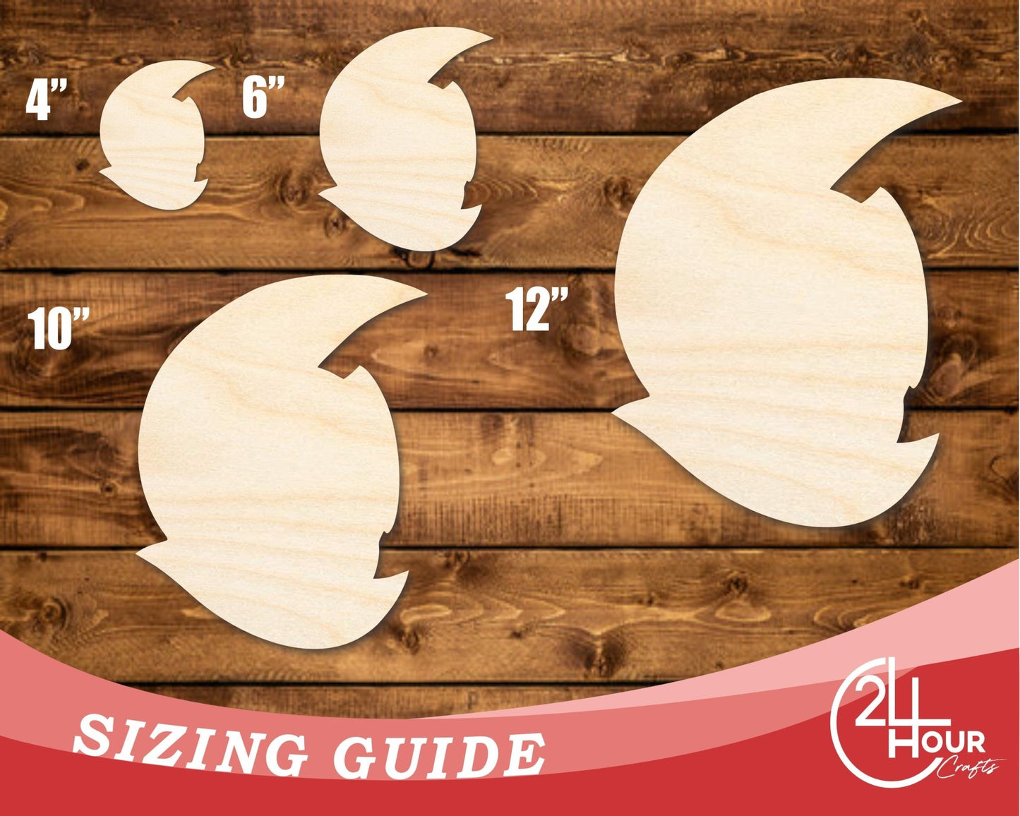 Unfinished Wood Spartan Mascot Shape | DIY Craft Cutout | up to 46" DIY - NameSigns.com