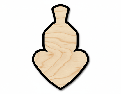 Unfinished Wood Spartan Mascot Shape | DIY Craft Cutout | up to 46" DIY - NameSigns.com