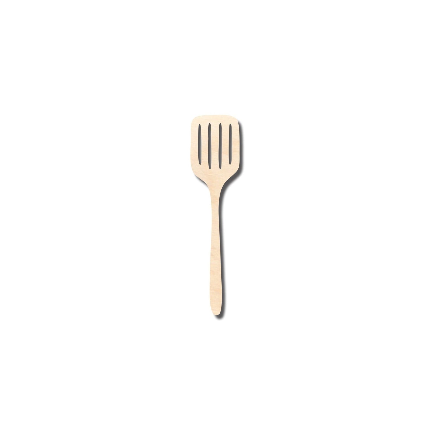 Unfinished Wood Spatula Silhouette - Craft - up to 46" DIY - NameSigns.com