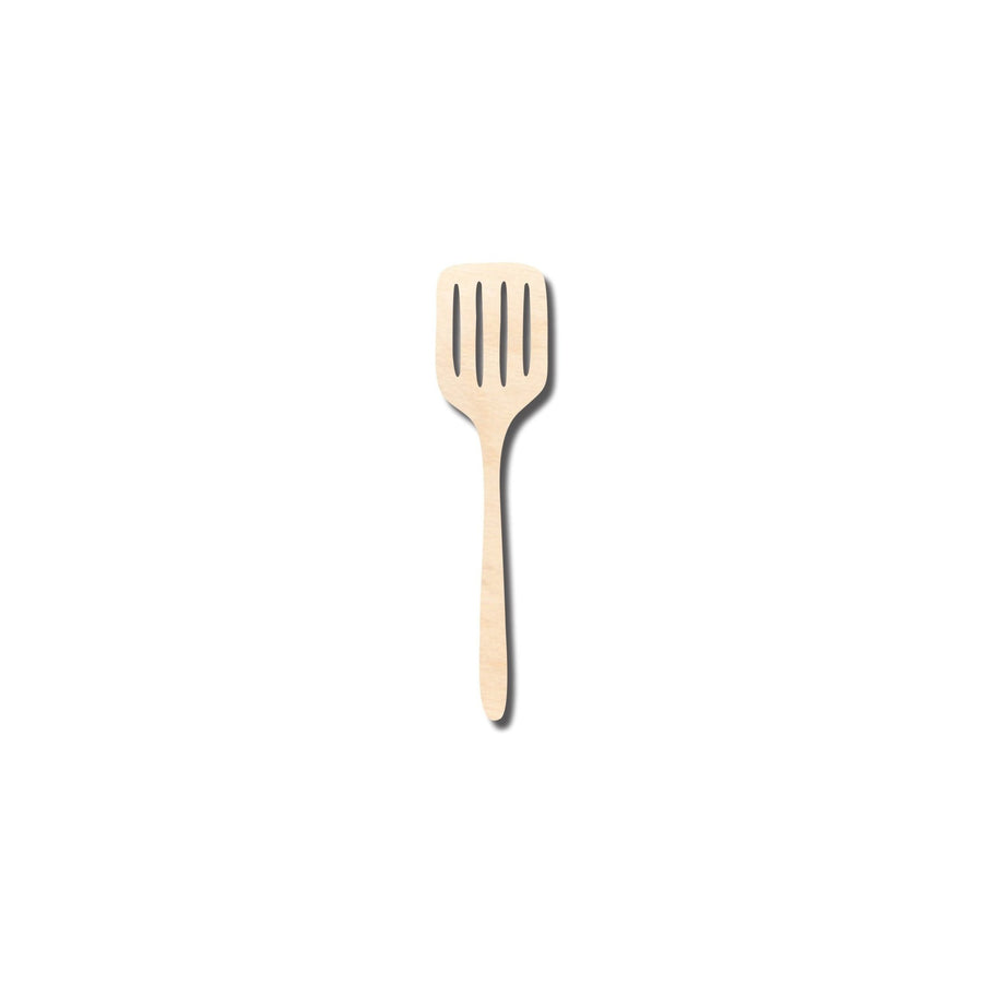 Unfinished Wood Spatula Silhouette - Craft - up to 46" DIY - NameSigns.com
