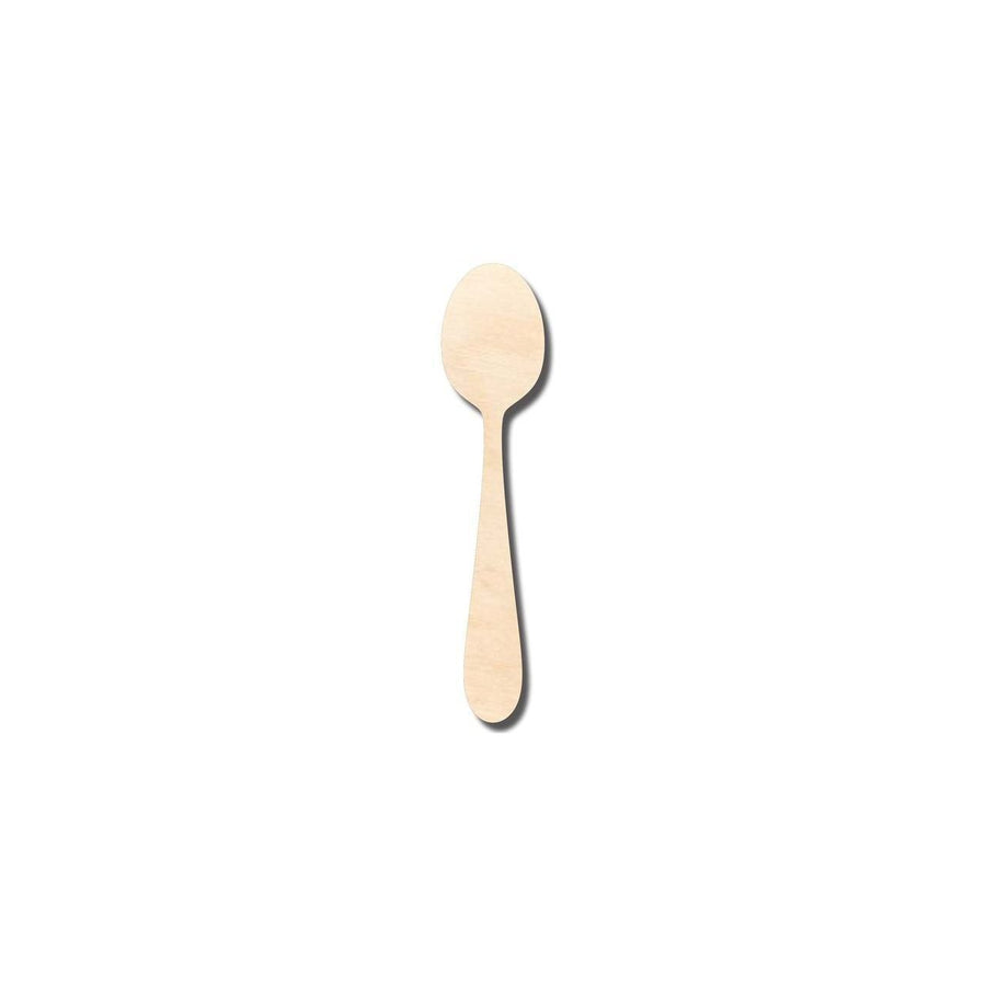 Unfinished Wood Spoon Shape - Kitchen - Craft - up to 46" DIY - NameSigns.com