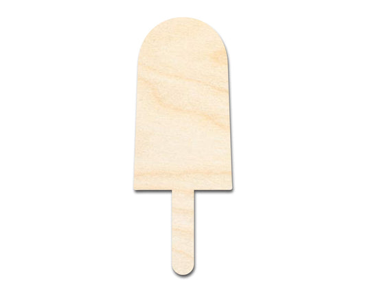Unfinished Wood Summer Popsicle Shape | Ice Cream | Food | Craft Cutout | up to 46" DIY - NameSigns.com