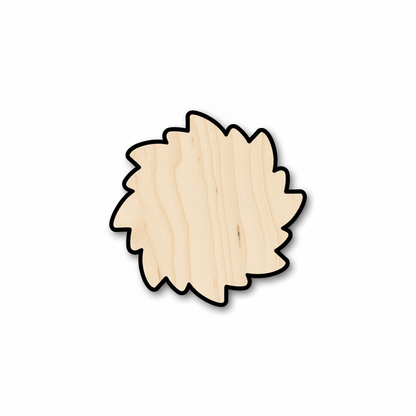 Unfinished Wood Sun Star Shape - Craft - up to 46" DIY - NameSigns.com