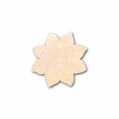 Unfinished Wood Sunflower Petals Silhouette - Craft - up to 46" DIY - NameSigns.com