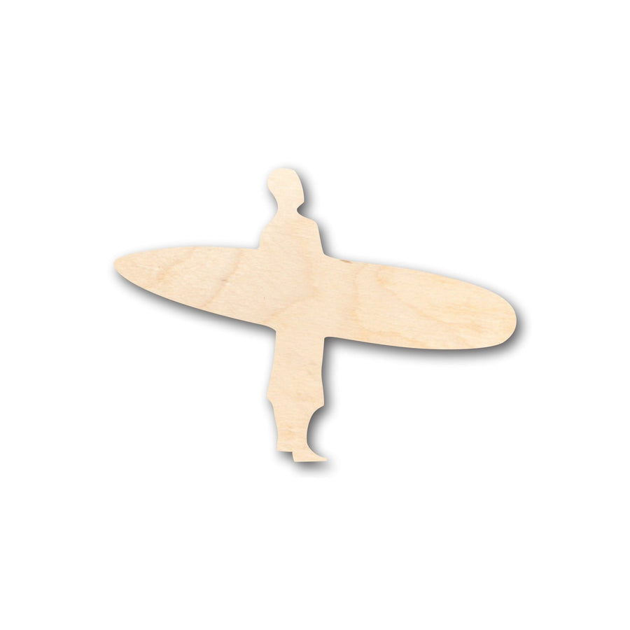 Unfinished Wood Surfer Shape - Craft - up to 46" DIY - NameSigns.com