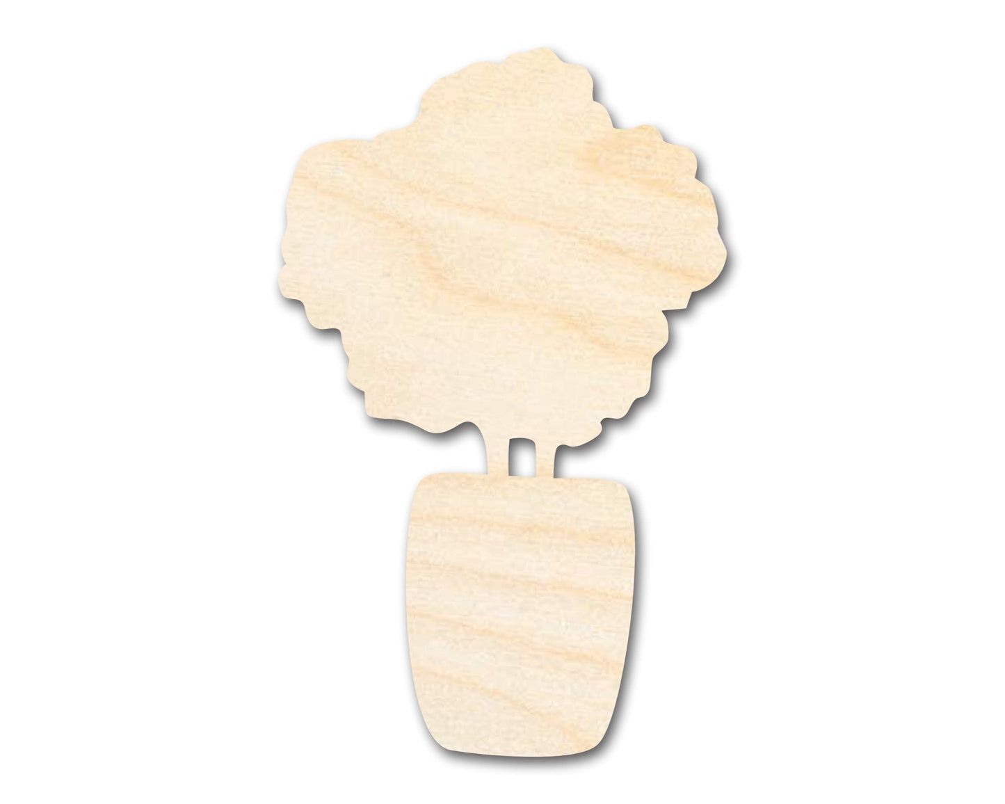 Unfinished Wood Table Flowers Shape - Craft - up to 46" - NameSigns.com