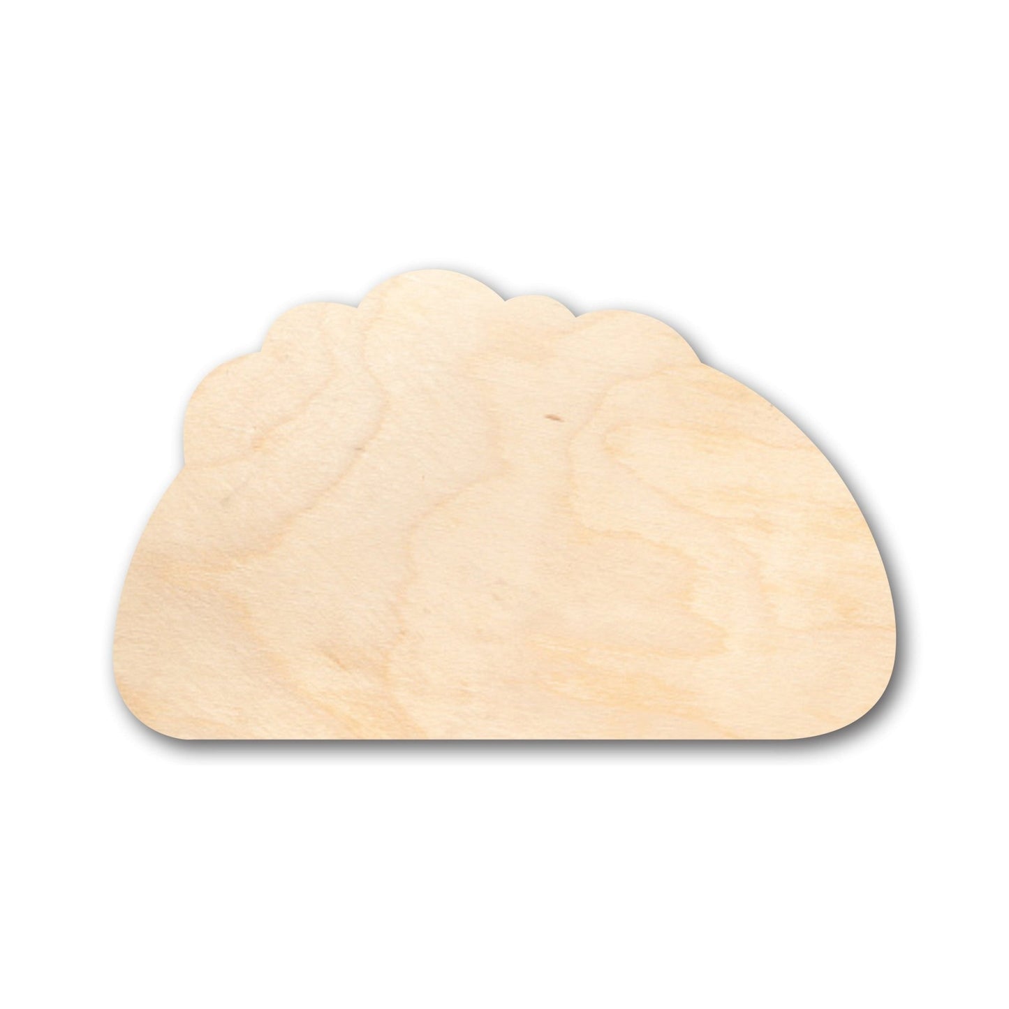 Unfinished Wood Taco Shape - Craft - up to 46" DIY - NameSigns.com