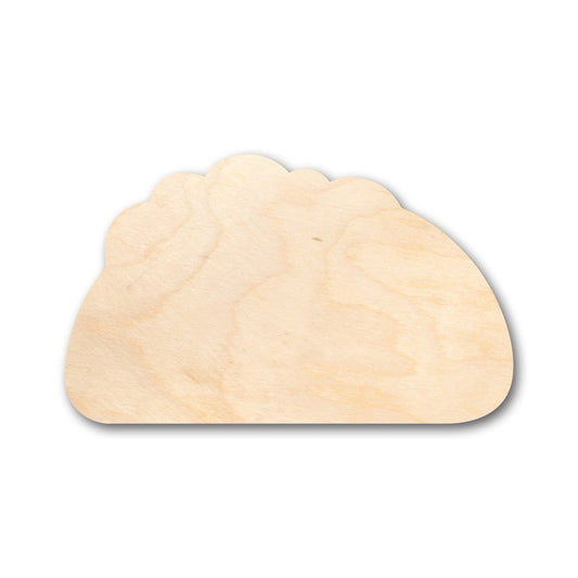 Unfinished Wood Taco Shape - Craft - up to 46" DIY - NameSigns.com