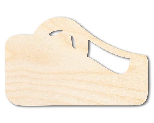 Unfinished Wood Tape Dispenser Shape | DIY Craft Cutout | up to 46" DIY - NameSigns.com