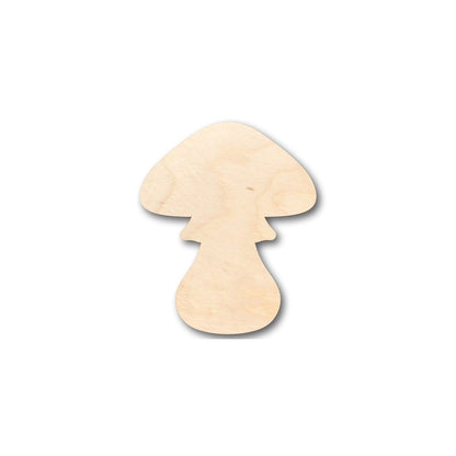 Unfinished Wood Toadstool Shape - Nature - Fairy Garden - Craft - up to 46" DIY - NameSigns.com
