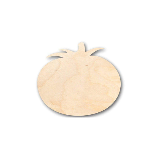 Unfinished Wood Tomato Shape - Garden - Food - Craft - up to 46" DIY - NameSigns.com