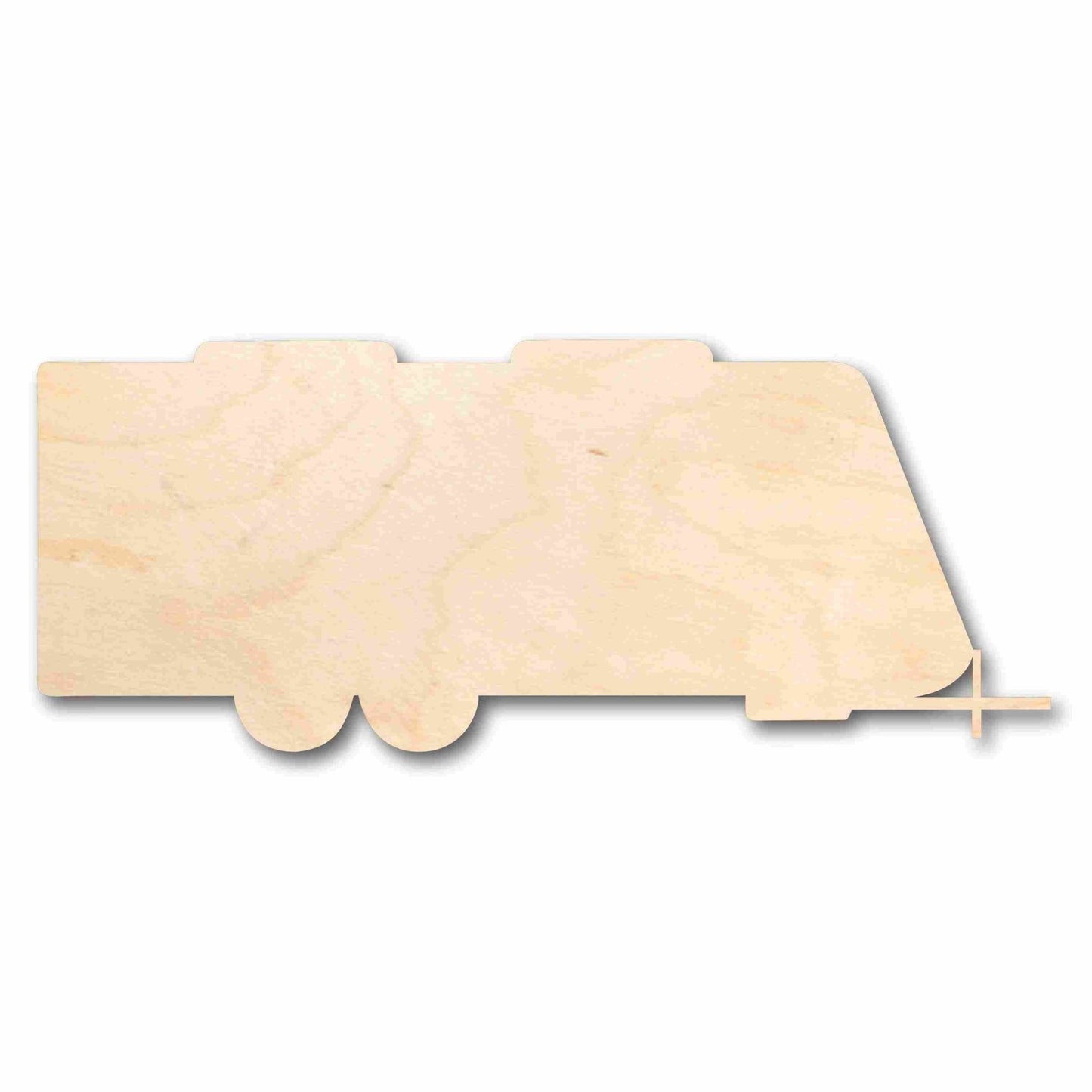 Unfinished Wood Travel Trailer Camper Silhouette - Craft - up to 46" DIY - NameSigns.com