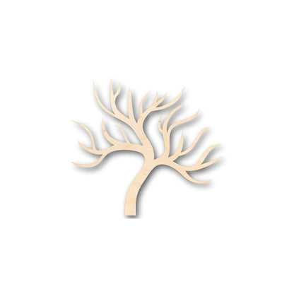 Unfinished Wood Tree No Leaves Shape - Fall - Winter - Craft - up to 46" DIY - NameSigns.com