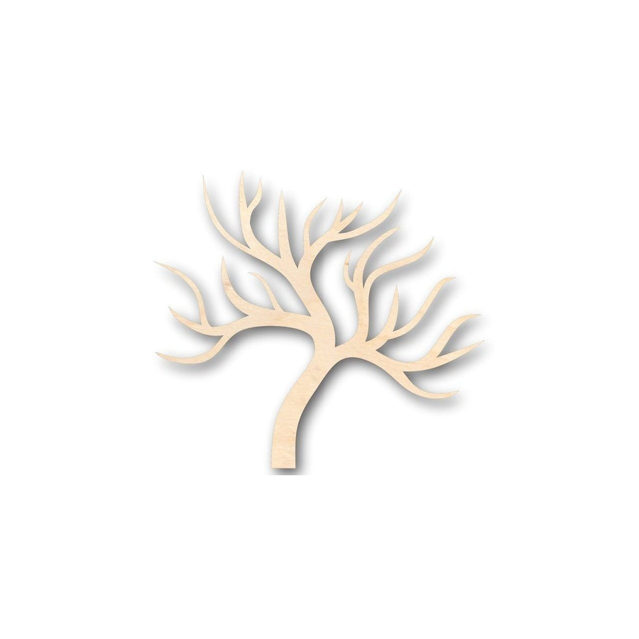 Unfinished Wood Tree No Leaves Shape - Fall - Winter - Craft - up to 46" DIY - NameSigns.com
