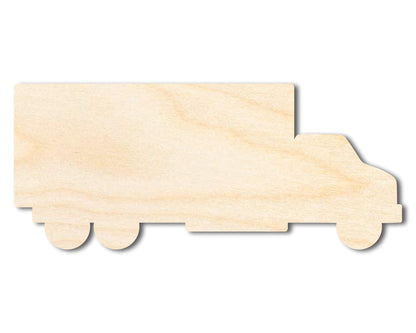 Unfinished Wood Truck Van Shape - Craft - up to 46" DIY - NameSigns.com