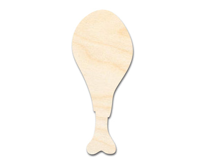 Unfinished Wood Turkey Leg Shape - Renaissance Festival Craft - up to 46" DIY - NameSigns.com