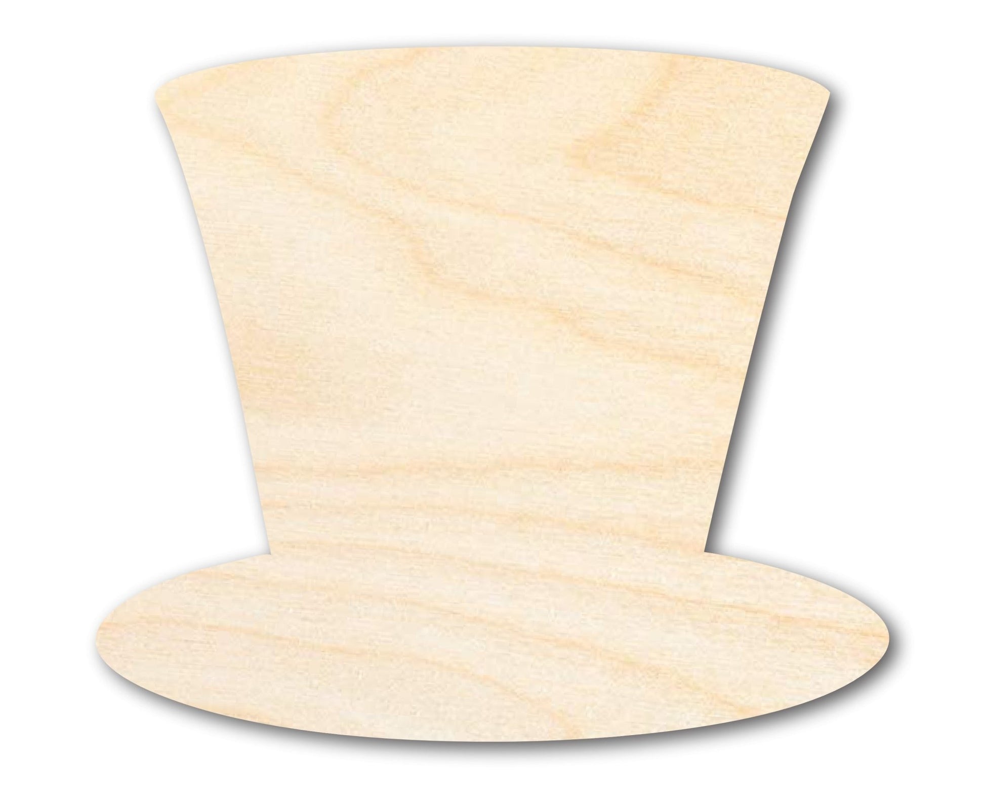 Unfinished Wood Uncle Sam Hat Shape | DIY Craft Cutout | up to 46" DIY - NameSigns.com