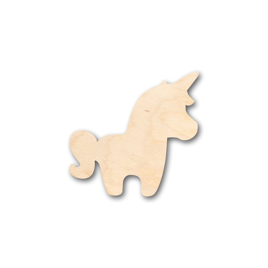 Unfinished Wood Unicorn Shape - Craft - up to 46" DIY - NameSigns.com