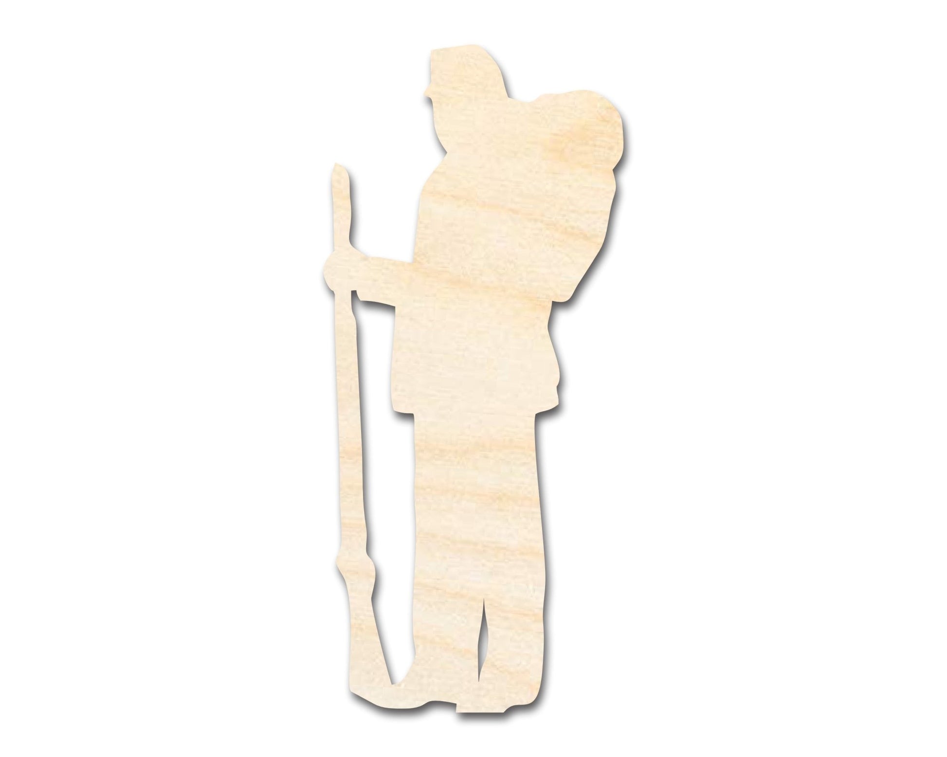 Unfinished Wood War Soldier Shape | DIY Craft Cutout | up to 46" DIY - NameSigns.com