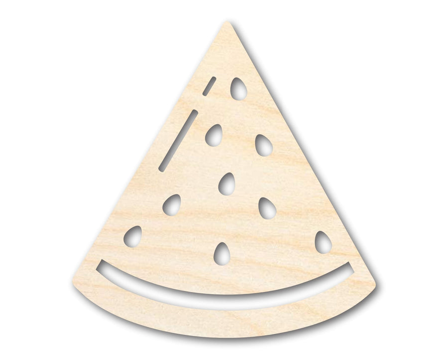 Unfinished Wood Watermelon Slice Shape | DIY Craft Cutout | up to 46" DIY - NameSigns.com
