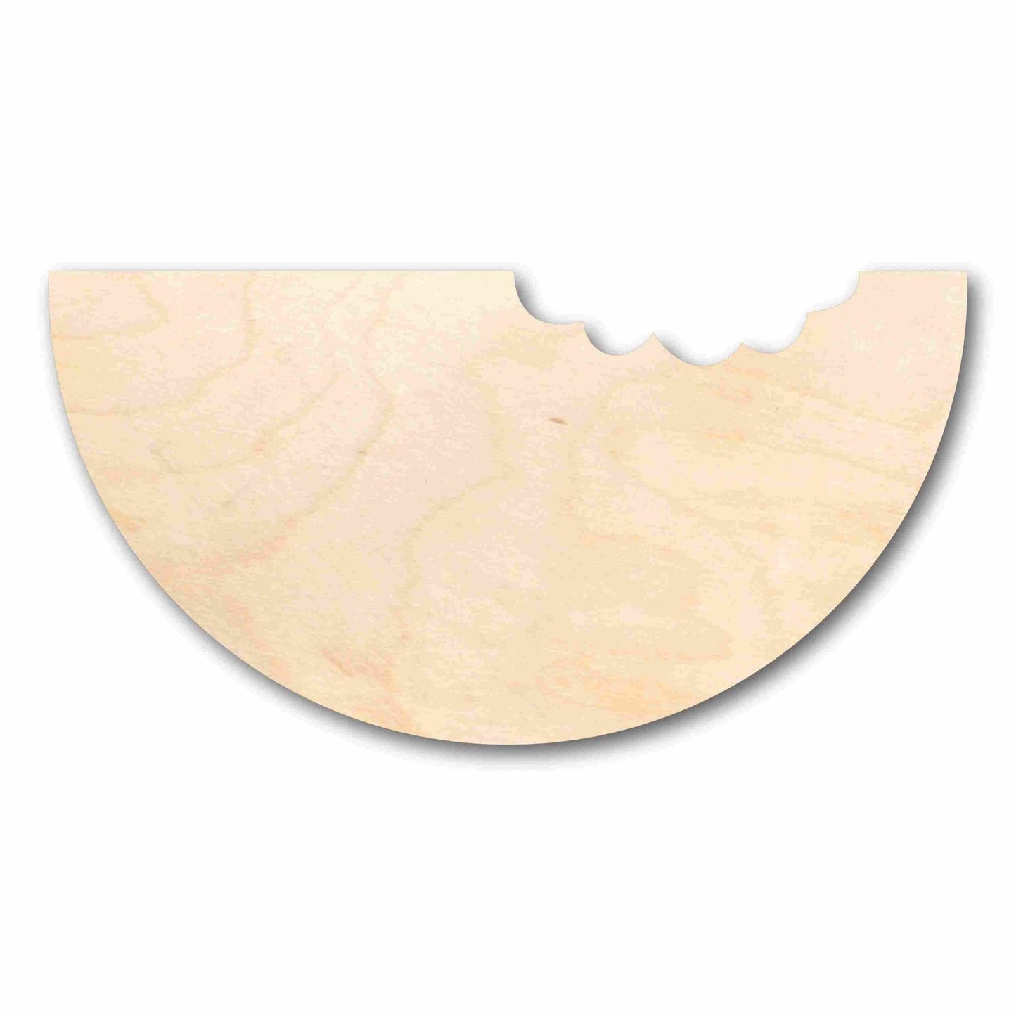 Unfinished Wood Watermelon Slice with Bite Silhouette - Craft - up to 46" DIY - NameSigns.com
