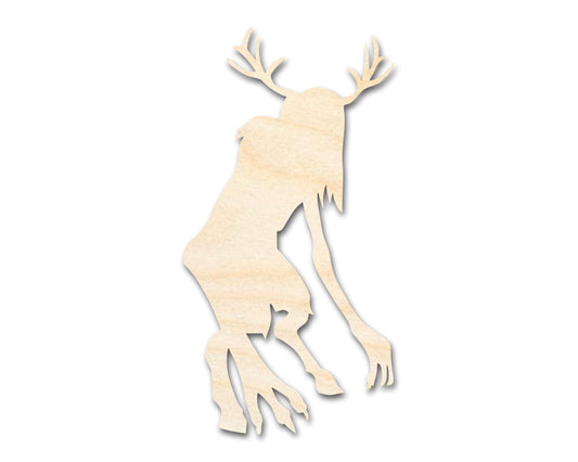 Unfinished Wood Wendigo Shape - Craft - up to 46" - NameSigns.com