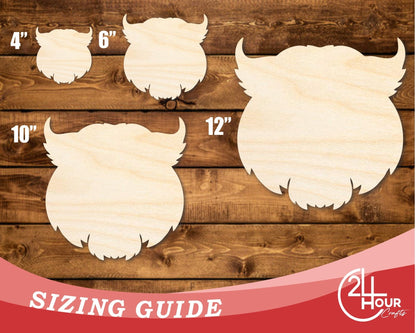 Unfinished Wood Wildcat Mascot Shape | DIY Craft Cutout | up to 46" DIY - NameSigns.com