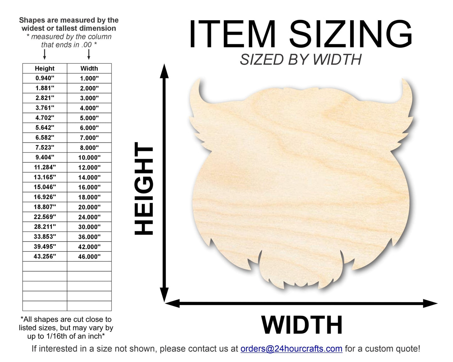 Unfinished Wood Wildcat Mascot Shape | DIY Craft Cutout | up to 46" DIY - NameSigns.com