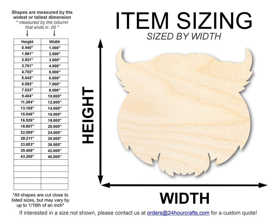 Unfinished Wood Wildcat Mascot Shape | DIY Craft Cutout | up to 46" DIY - NameSigns.com