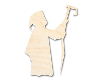 Unfinished Wood Wizard Shape - Craft - up to 46" - NameSigns.com