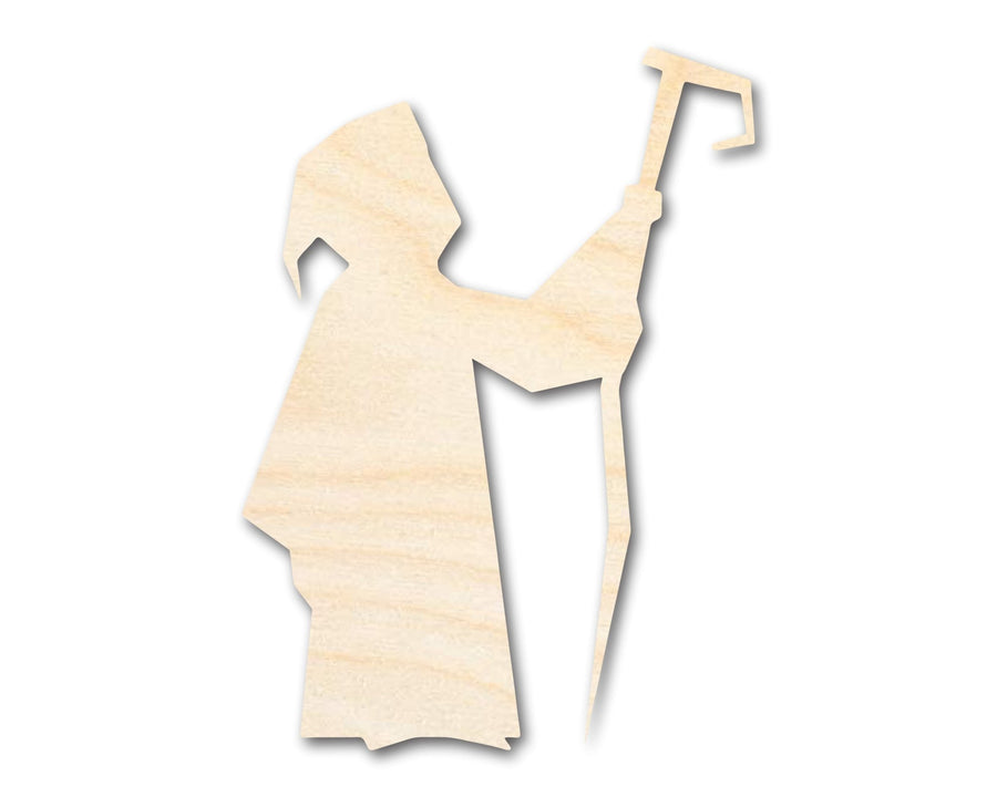 Unfinished Wood Wizard Shape - Craft - up to 46" - NameSigns.com