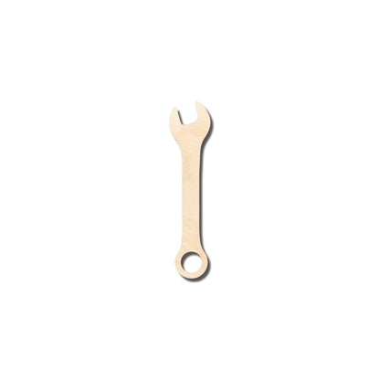Unfinished Wood Wrench Shape - Tool - Craft - up to 46" DIY - NameSigns.com
