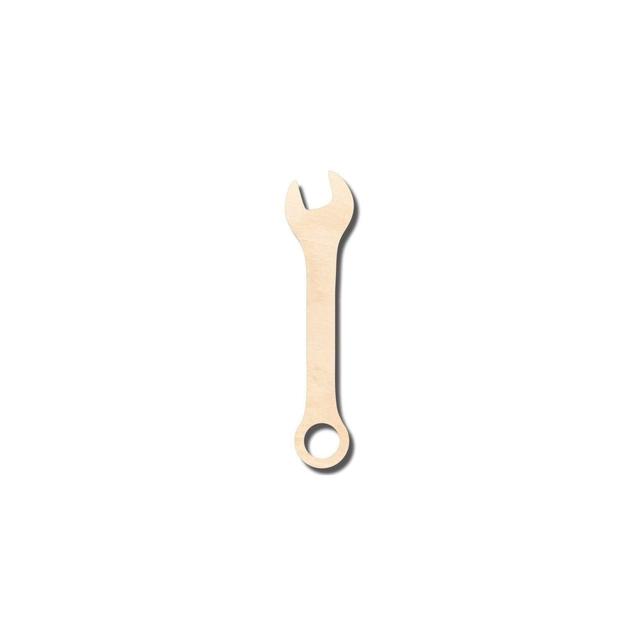 Unfinished Wood Wrench Shape - Tool - Craft - up to 46" DIY - NameSigns.com