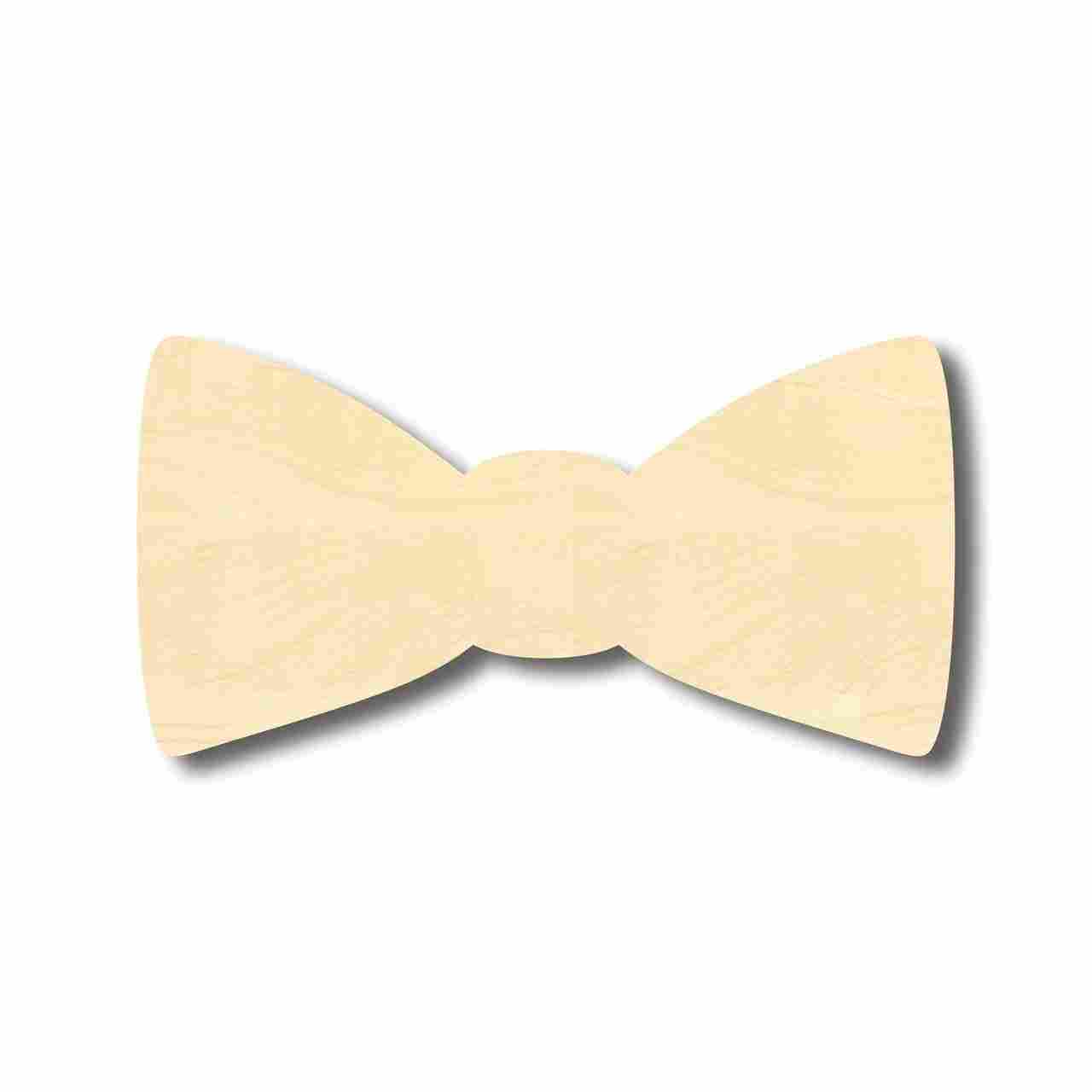 Unfinished Wood Bow Tie Shape - Groomsmen - Craft - up to 46" DIY