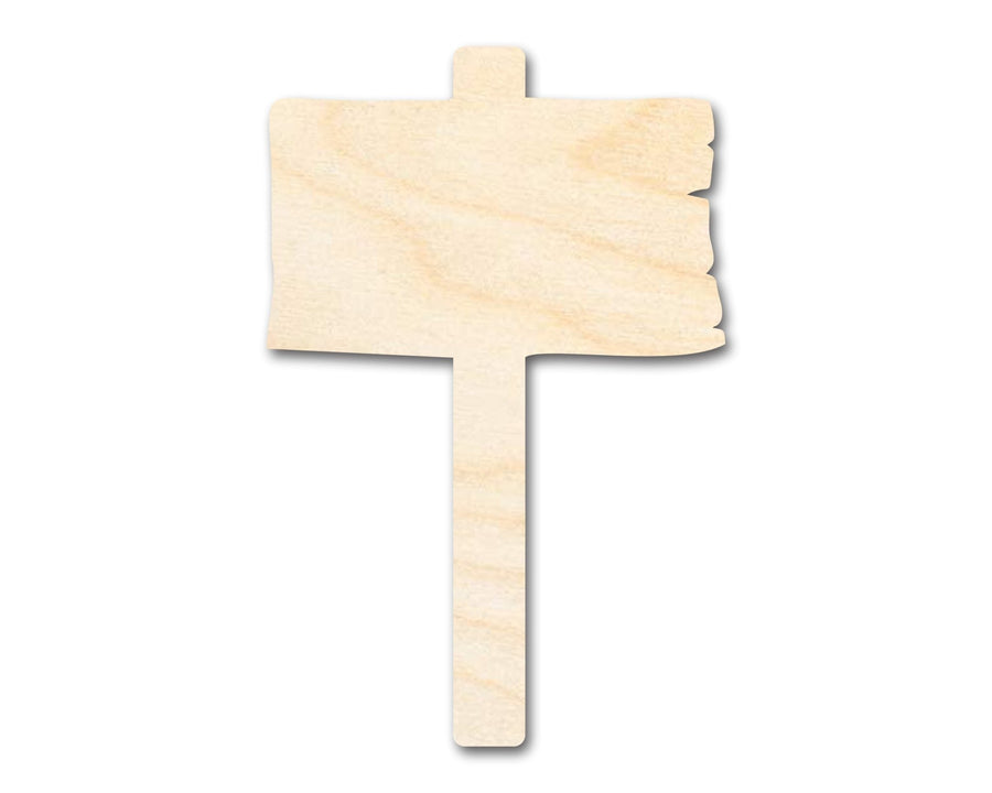 Unfinished Wooden Sign | DIY Wood Sign Cutout Up to 46" | Baltic Birch Plywood - NameSigns.com