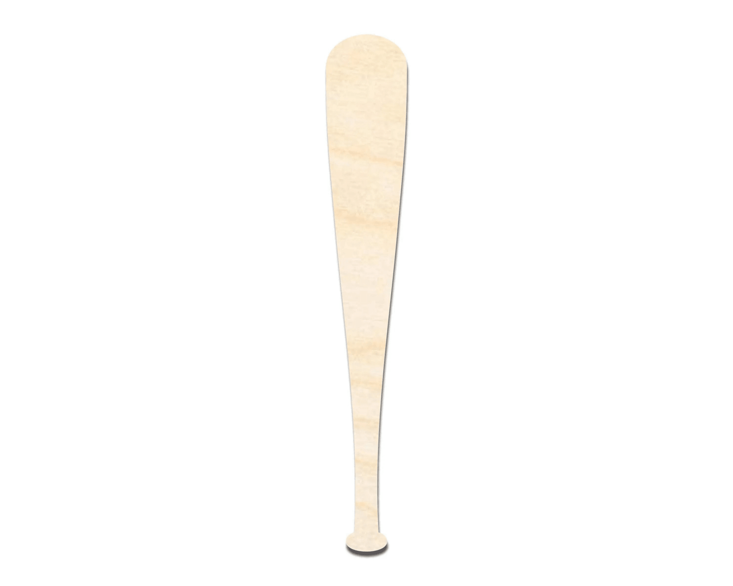 Wood Baseball Bat – Large DIY Wood Cutouts for Craft Projects Blank Door Hanger Wooden Cutout Cut Outs - Unfinished - NameSigns.com