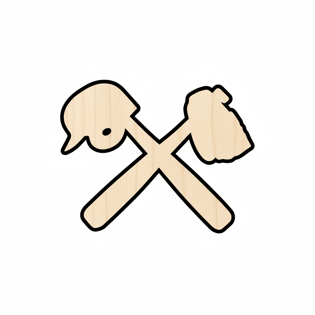Wood Baseball Shape – Baltic Birch Plywood Craft Project Supplies Blank Door Hanger Wooden Cutout Cut Outs - Unfinished - NameSigns.com