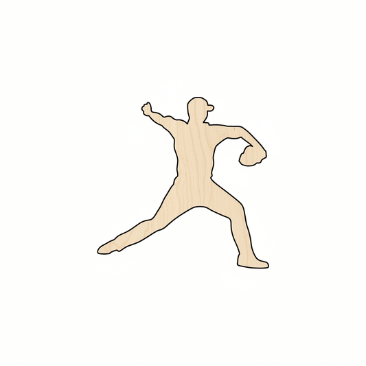 Wood Baseball Shape – Baltic Birch Plywood Laser Cut Wood Craft Shapes Blank Door Hanger Wooden Cutout Cut Outs - Unfinished - NameSigns.com