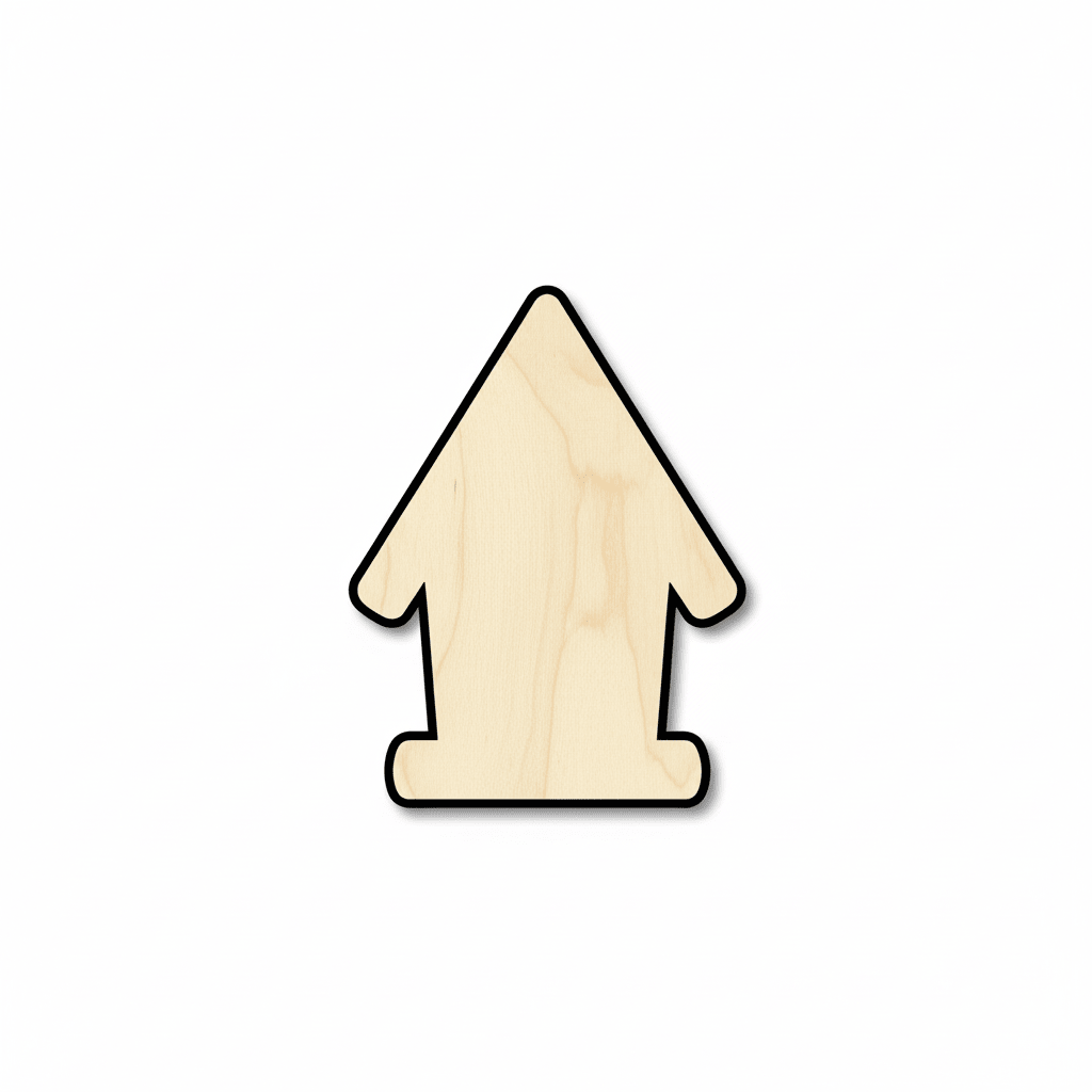Wood Bird House DIY Kit – Baltic Birch Plywood Craft Supplies Blank Door Hanger Wooden Cutout Cut Outs - Unfinished - NameSigns.com