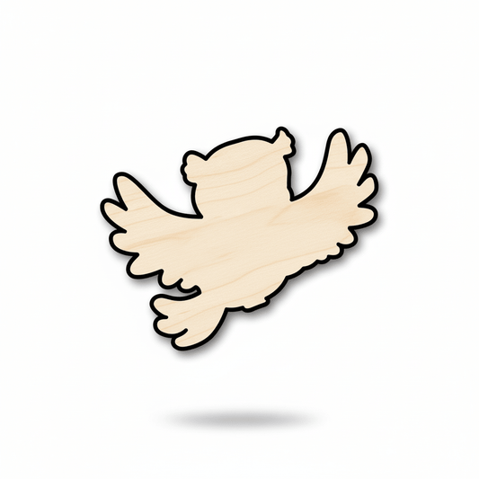 Wood Bird Shape – DIY Wood Cutouts & Craft Project Supplies 46" Blank Door Hanger Wooden Cutout Cut Outs - Unfinished - NameSigns.com