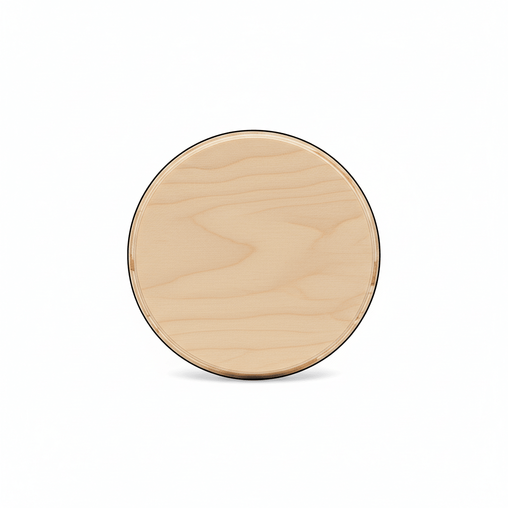 Wood Circle Cutout | 2 Inch Birch Plywood Circles - Unfinished Wooden Discs for Crafting - NameSigns.com