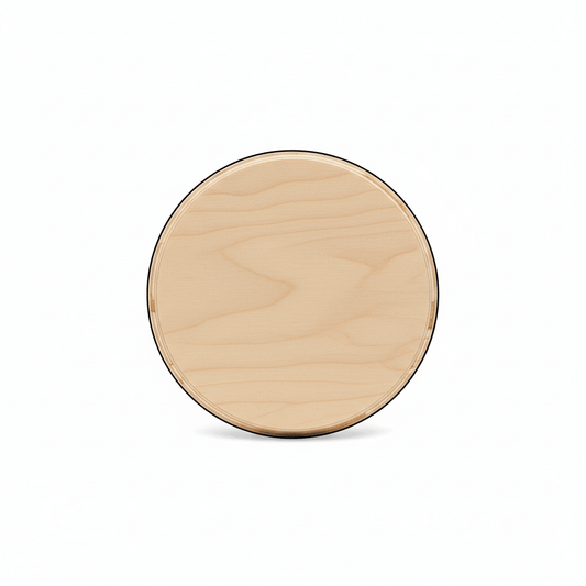 Wood Circle Cutout | 2 Inch Birch Plywood Circles - Unfinished Wooden Discs for Crafting - NameSigns.com