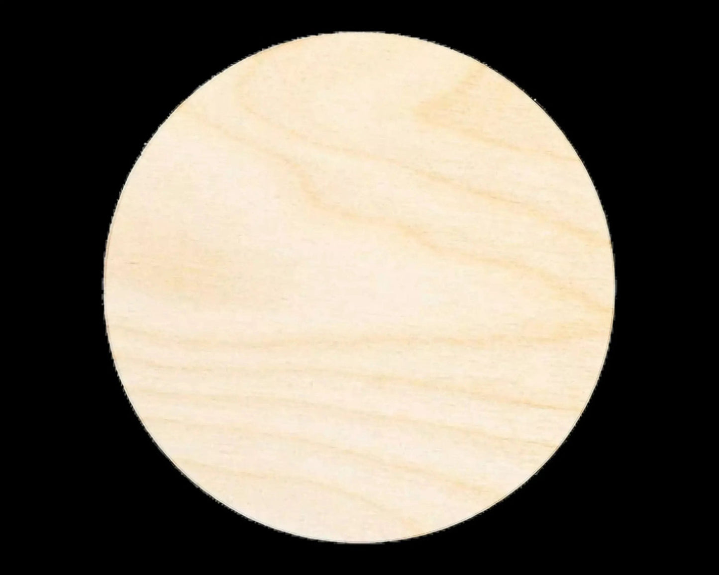 Wood Circle Round Circle Blank DIY Craft Cutout Up to 36" - NameSigns.com