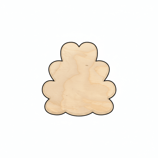 Wood Craft – 46" Turkey Plume Feather Back Shape | DIY Wood Craft Shapes Blank Door Hanger Wooden Cutout Cut Outs - Unfinished - NameSigns.com