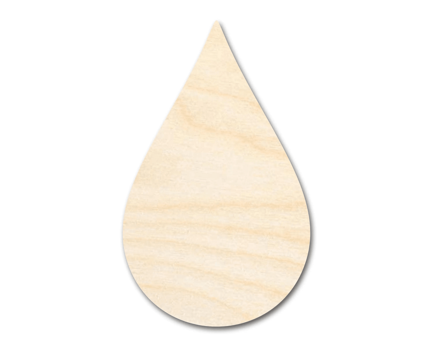 Wood Cutout – Cloud Raindrop Design | Laser Cut Wood Craft Shapes Blank Door Hanger Wooden Cutout Cut Outs - Unfinished - NameSigns.com