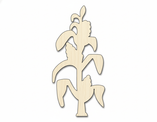 Wood Cutout – Custom Birch Wood Craft Shapes | Corn Stalk Design Blank Door Hanger Wooden Cutout Cut Outs - Unfinished - NameSigns.com